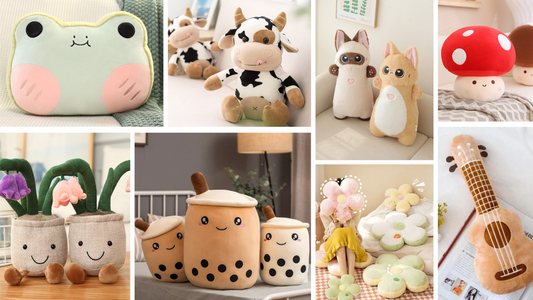 Kawaii plushies are super cute!
