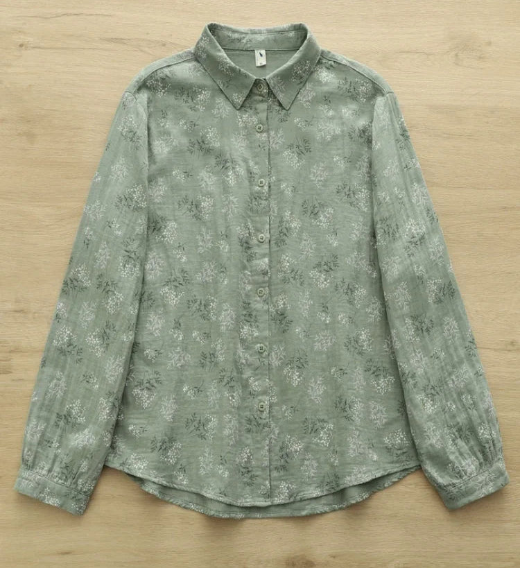 B&Y Mini Floral Print Women Blouse