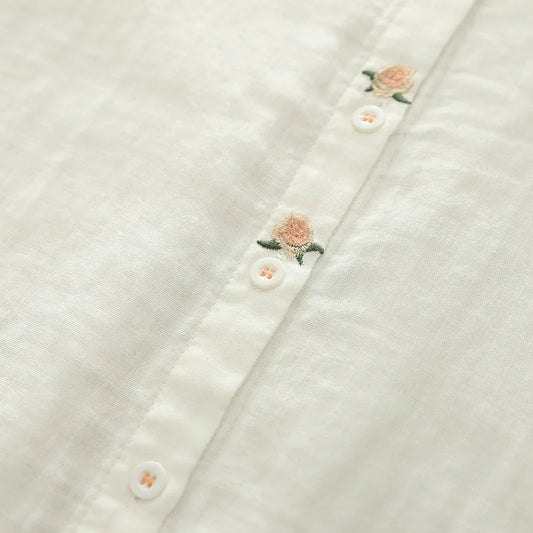 B&Y Rosy Touch Cotton Shirt