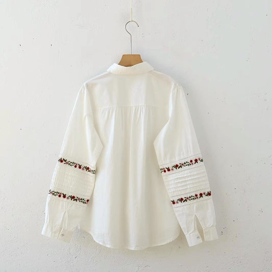 Mini Florals Vintage Style Blouse