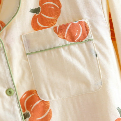 Pumpkin Latte Cotton Pyjama Sets