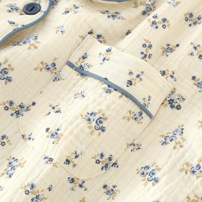 Pure Cotton Floral Women Pajama Sets