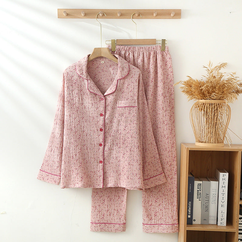 Pure Cotton Floral Women Pajama Sets