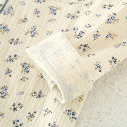 Pure Cotton Floral Women Pajama Sets