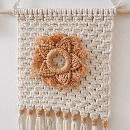 Boho Dessert Floral Macrame Hanging Decor