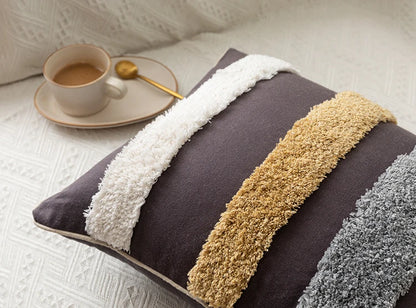 Modern Geometric Tufted Cushion Covers