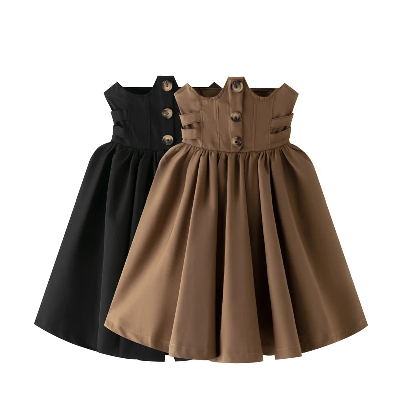 Retro Style Pleated Mini Skirt