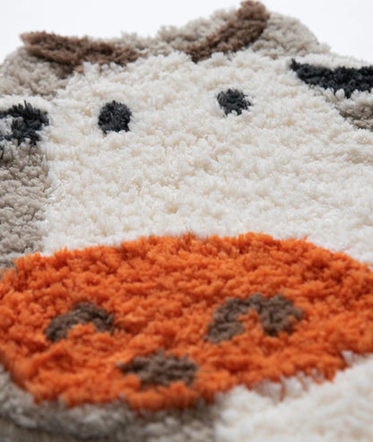 MooMoo Cow Fluffy Rug