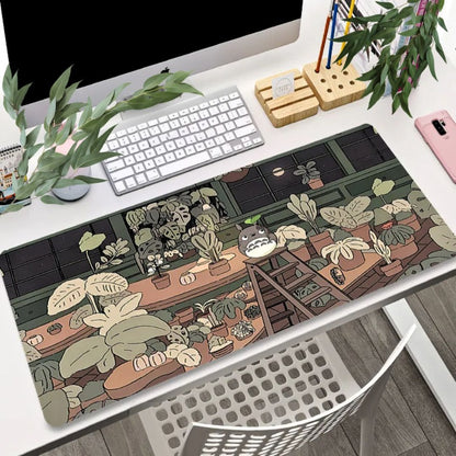 Kawaii Toto Chinchilla Greenhouse Deskmat