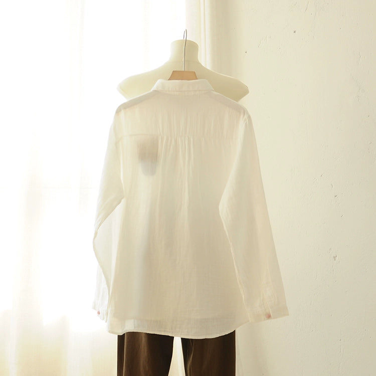 Sunflower Vase Long Sleeves Blouse