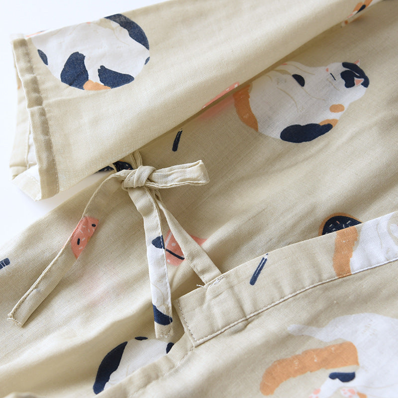 Maneki Neko Kimono Pyjamas Set