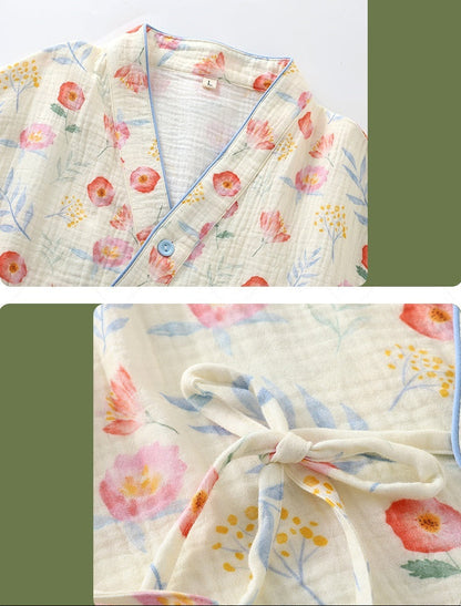 Poppy Bluefield Cotton Pyjamas