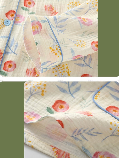 Poppy Bluefield Cotton Pyjamas