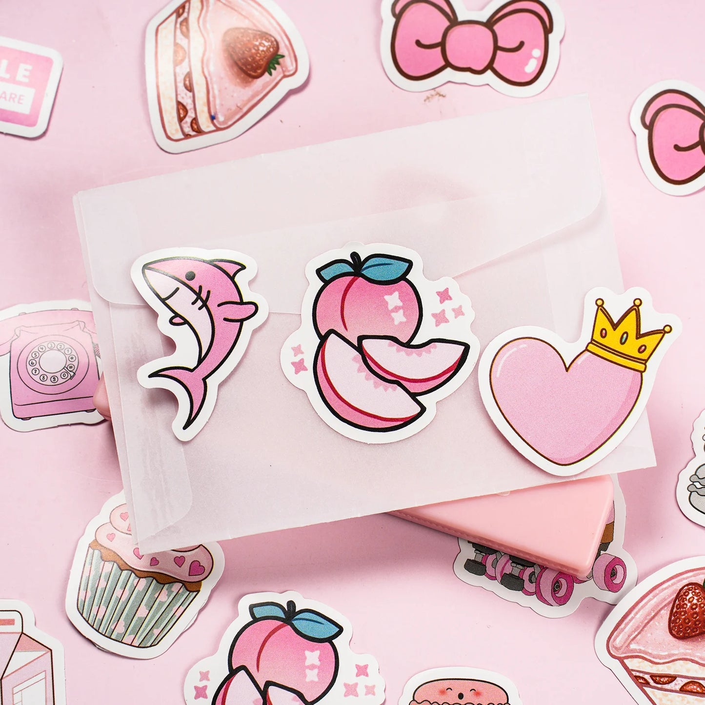 Pretty In Pink Sticker Set