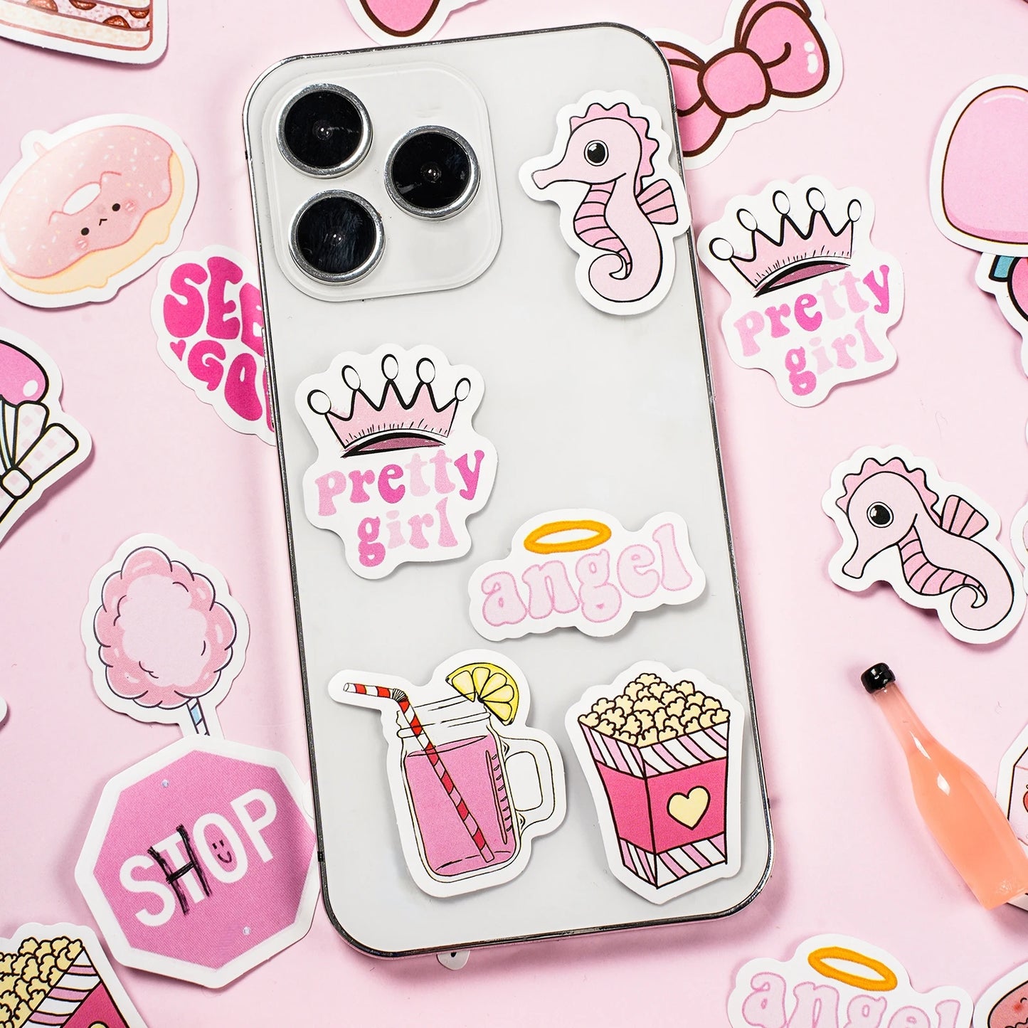 Pretty In Pink Sticker Set