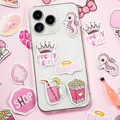 Pretty In Pink Sticker Set