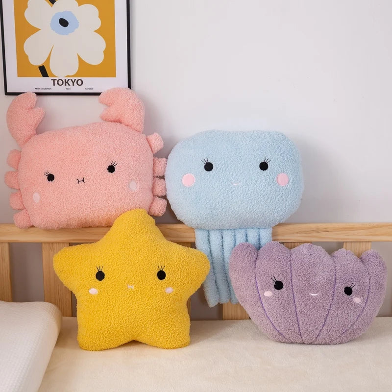 Kawaii Sea Life Creatures Plushies