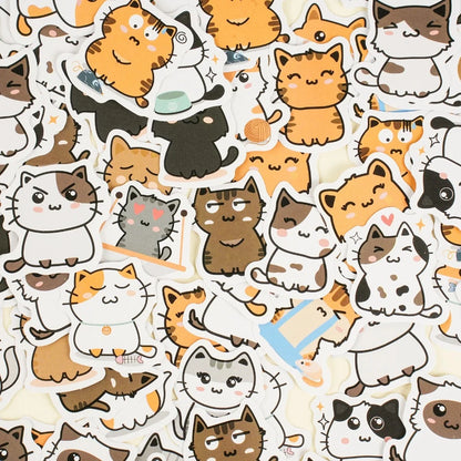 Kawaii Cat Stickers Set