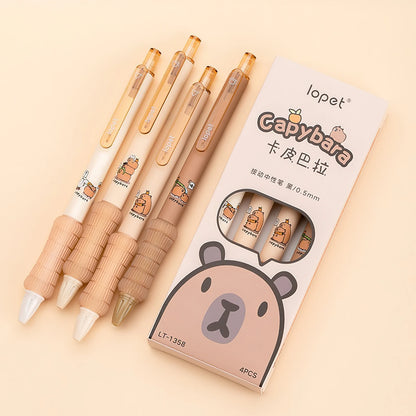 Kawaii Capybara Pens (set of 4)