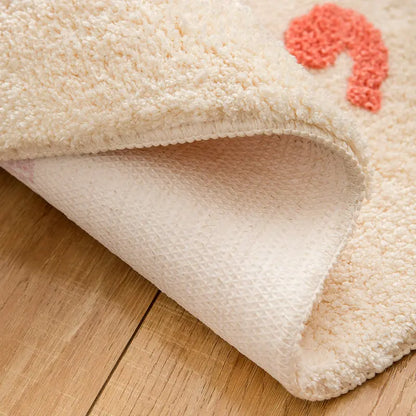 Bebe Pink Soft Small Rug