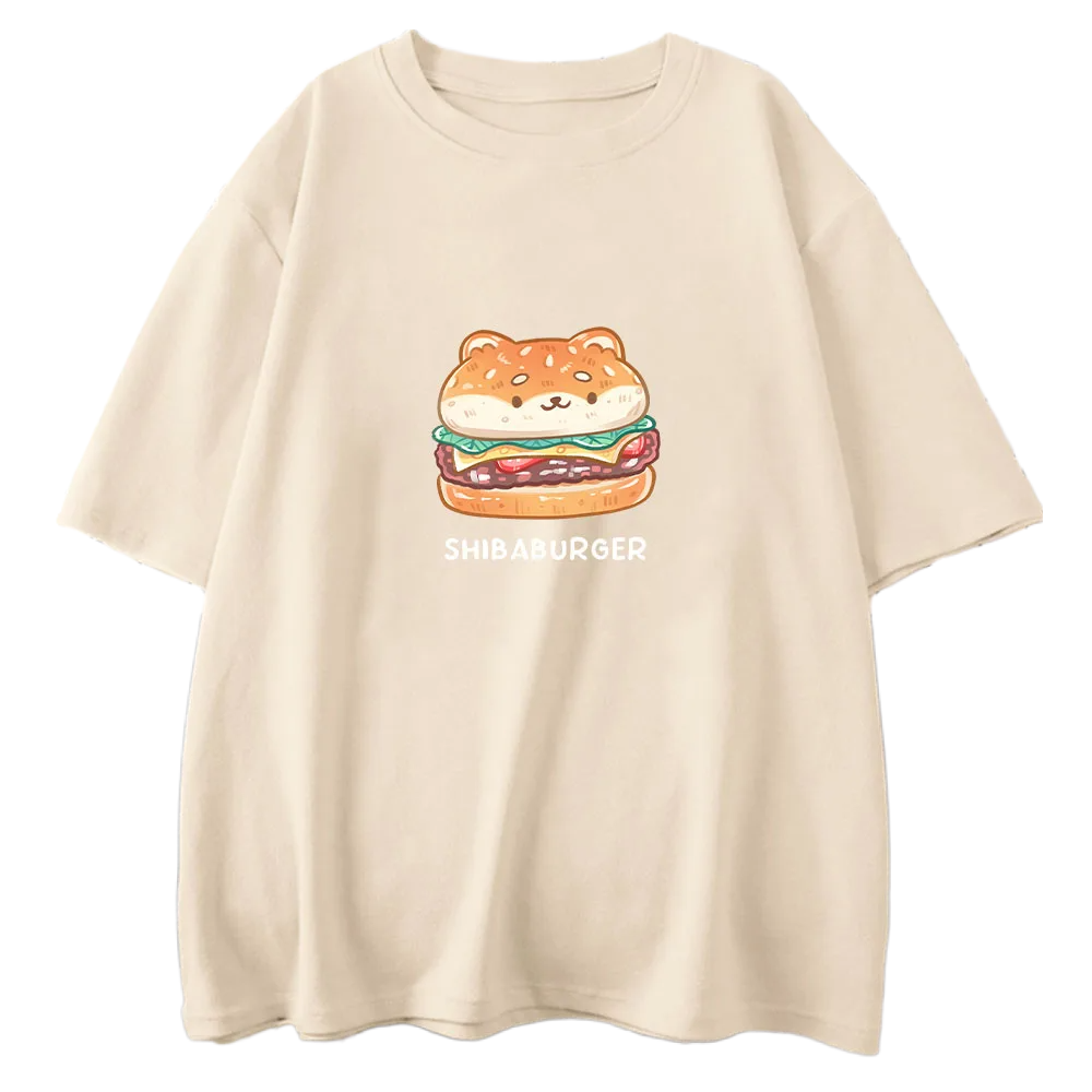 Funny Shiba Inu Burger T-Shirt