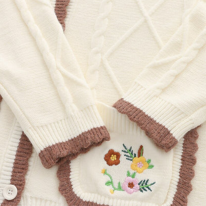 Cottage Chic Floral Cardigan