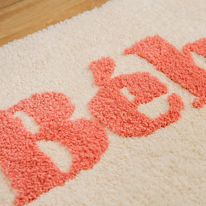 Bebe Pink Soft Small Rug