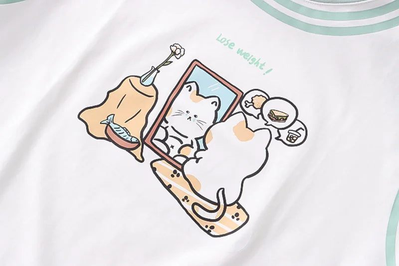 Kawaii Diet Day T-shirt