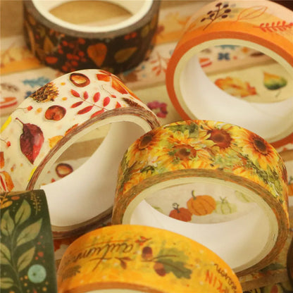 Autumn Charm Washi Tapes (set of 10)