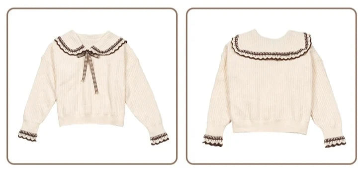 Sweetheart Beige Knitted Top