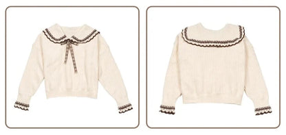 Sweetheart Beige Knitted Top