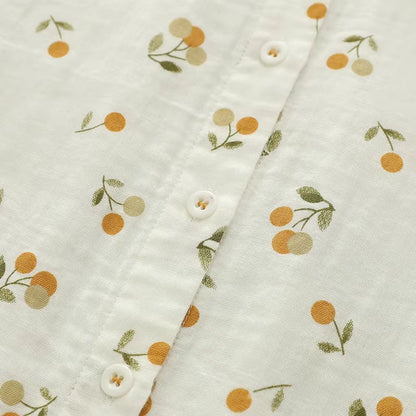 Cherry Print Women Blouse