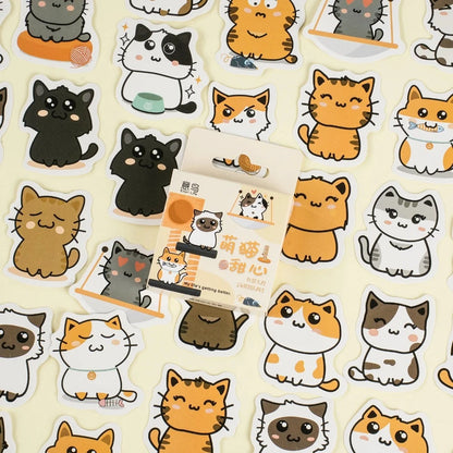 Kawaii Cat Stickers Set