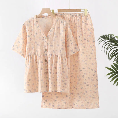 Floral Aurora Womens Pyjamas Set