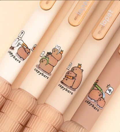 Kawaii Capybara Pens (set of 4)