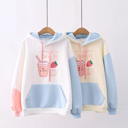 Kawaii store drinks hoodie