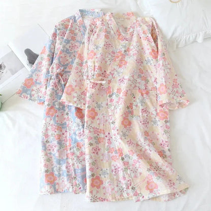 Cherry Blossom Kimono Nightdress