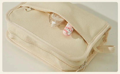 XL Canvas Stationery Pencil Case