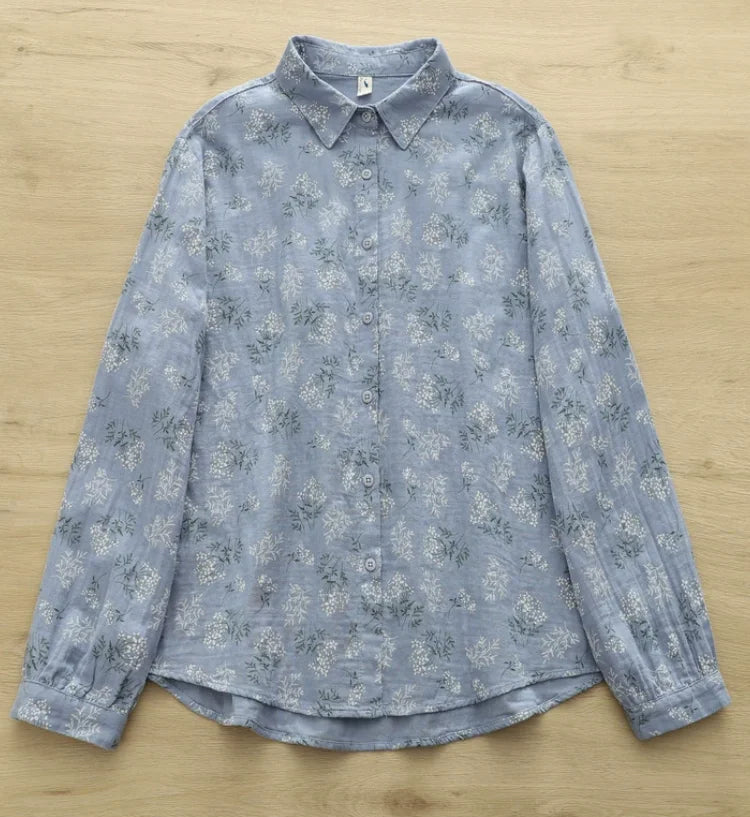 B&Y Mini Floral Print Women Blouse
