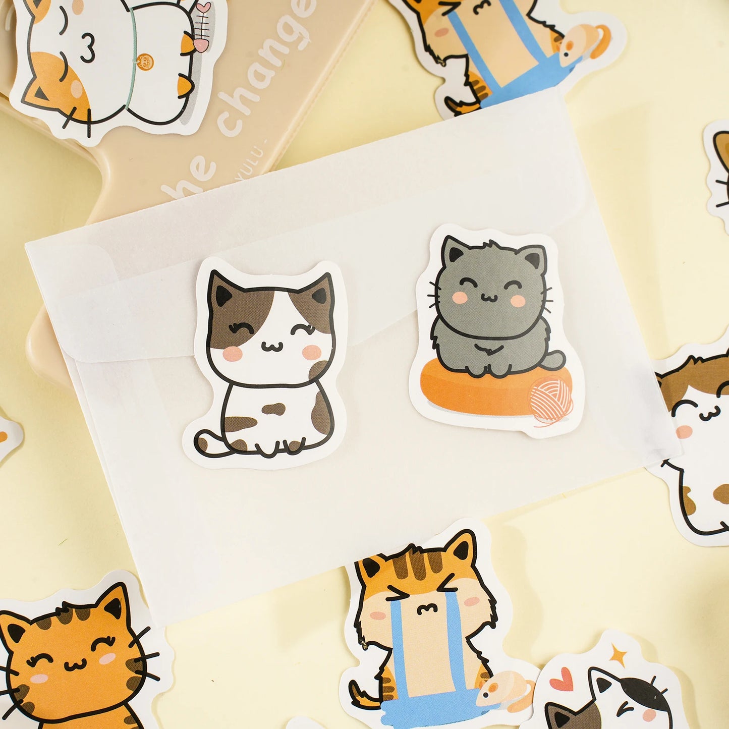 Kawaii Cat Stickers Set