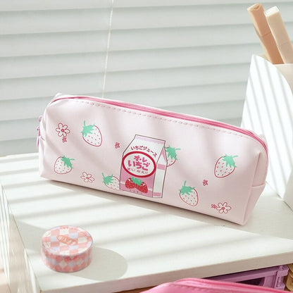 Strawberry Milk Candy Pencil Case