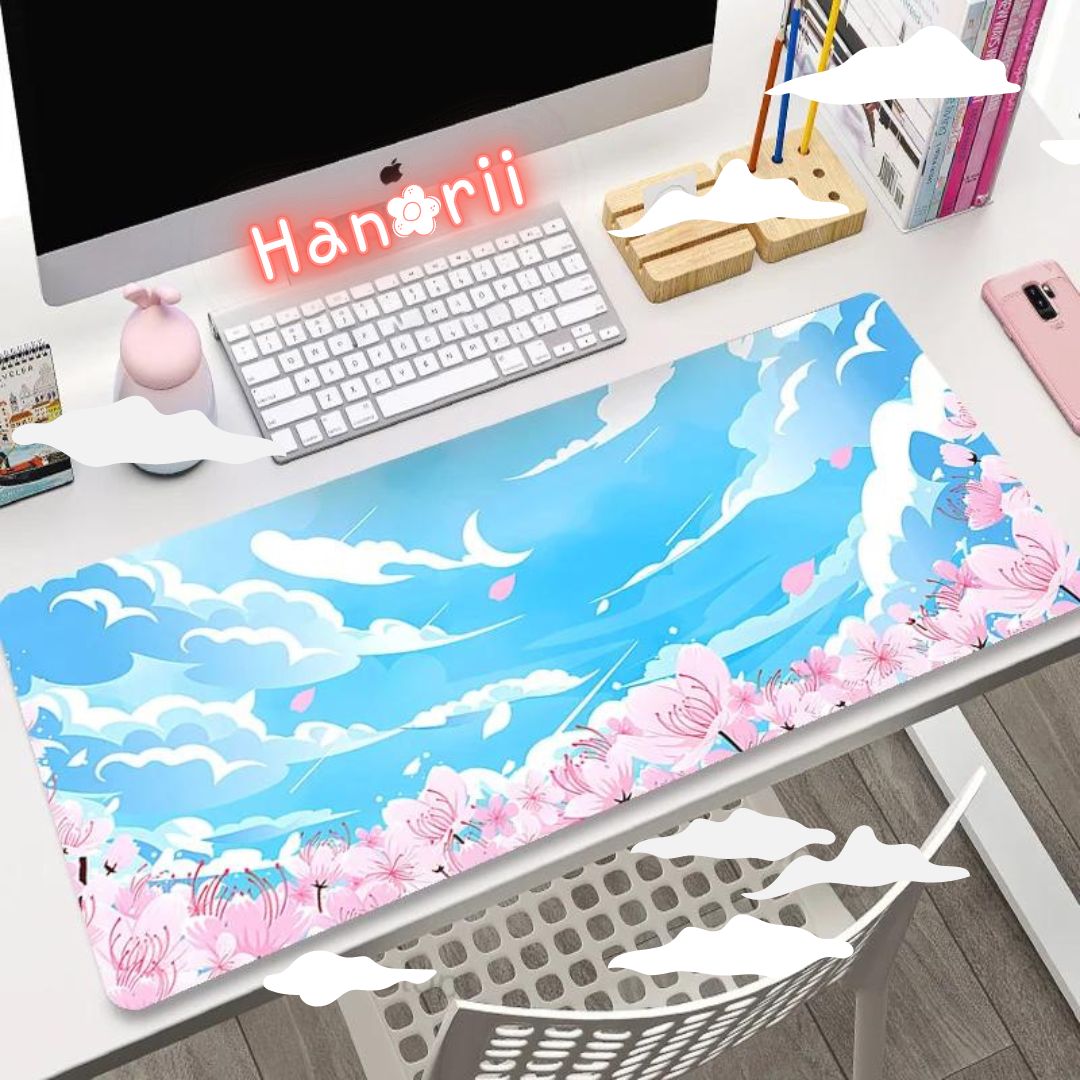 Spring Sakura Blossoms Deskmat