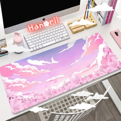 Spring Sakura Blossoms Deskmat