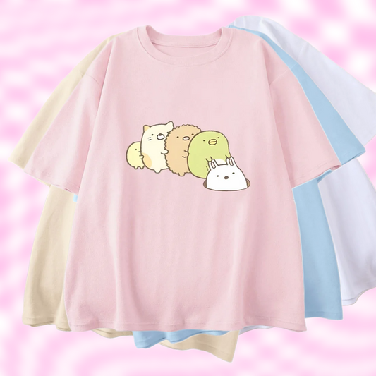 Sumikko Gurashi Friends Forever Print T-Shirt