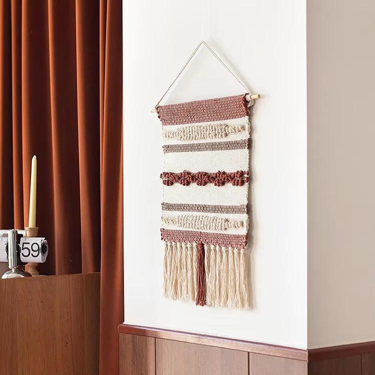 Handmade Macrame Boho Tapestry Hanging Blanket Kids Room Decoration Accessories Aesthetic Home Wall Art Decor