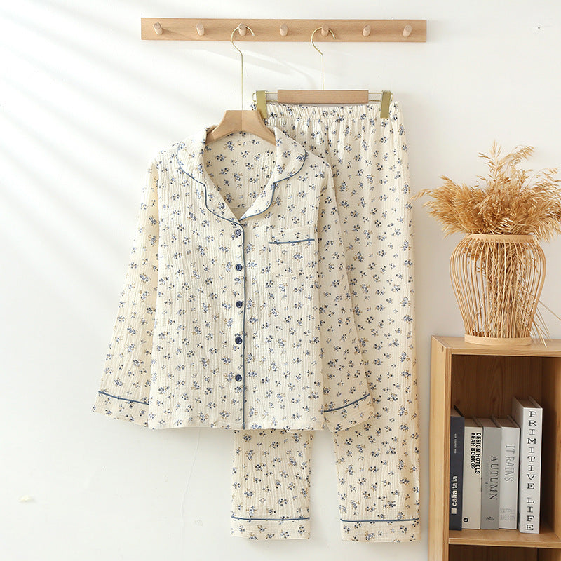 Pure Cotton Floral Women Pajama Sets