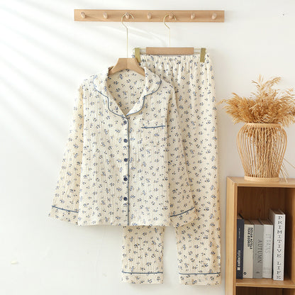 Pure Cotton Floral Women Pajama Sets