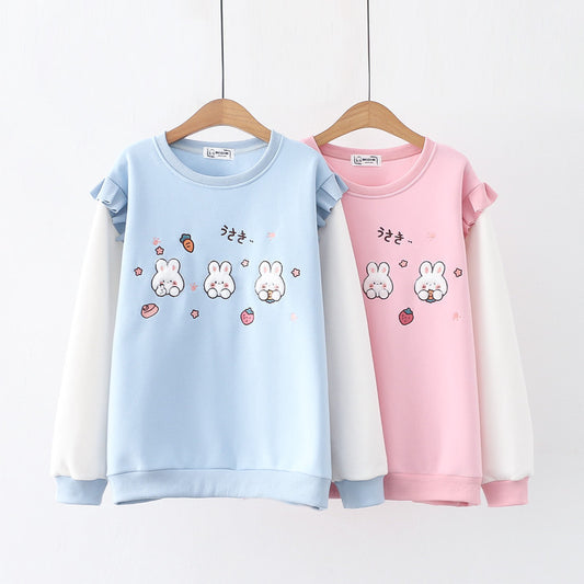 Strawberry Rabbit Kawaii Japanese Sweaters