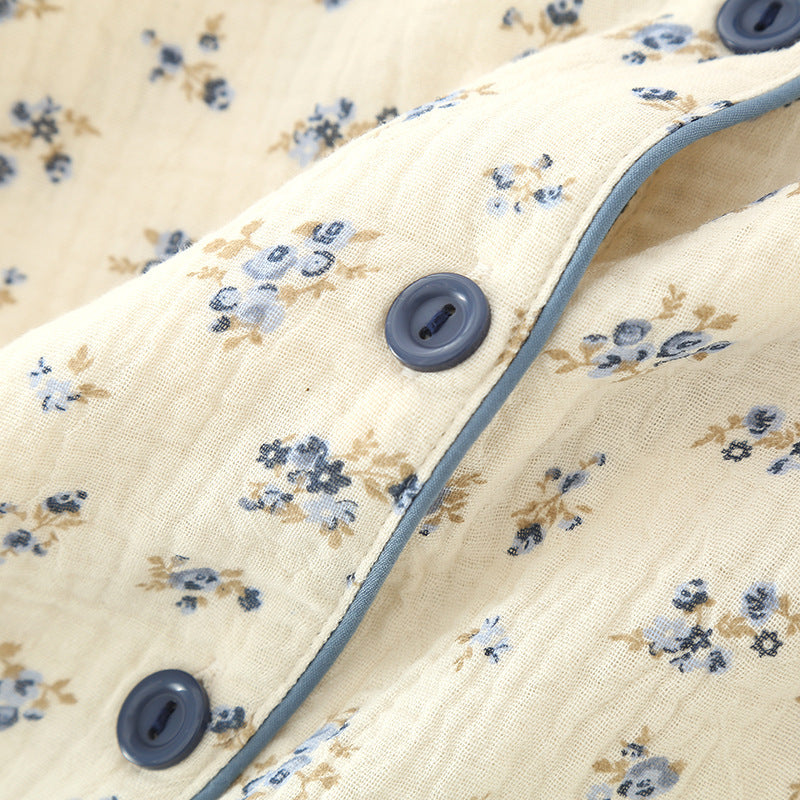 Pure Cotton Floral Women Pajama Sets