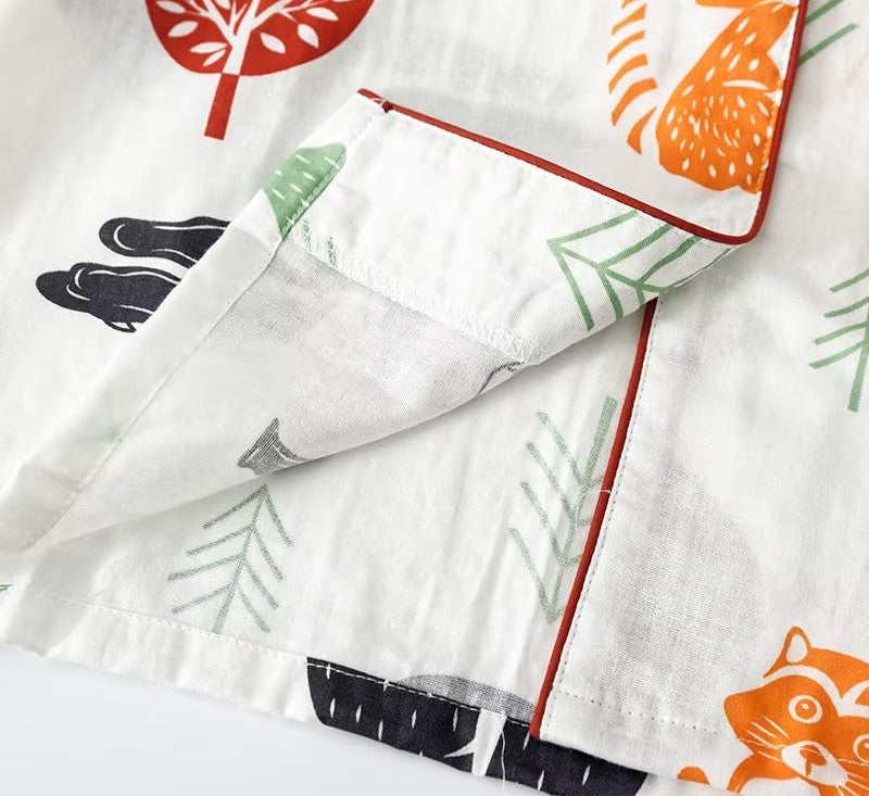 Seasonal Woodland Cotton Pyjamas